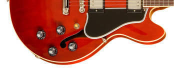 2014 ES-339 Thin Neck Semi-Hollow Guitar - Antique Red